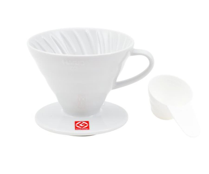 Akcesorium do kuchni Hario Ceramiczny Drip V60-02 biały